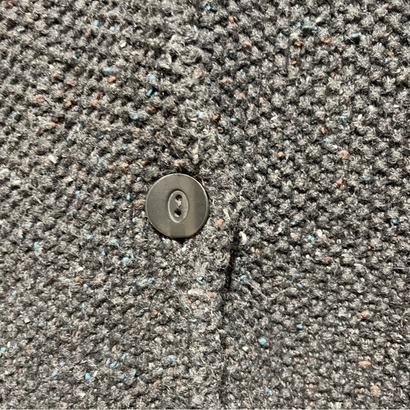 Vintage Cabela’s charcoal speckled chunky knit wool sweater (large) - Picture 3 of 4